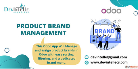 Product Brand Management in Odoo App