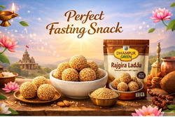 Perfect Fasting Snack Rajgira Laddu by Dhampur Green
