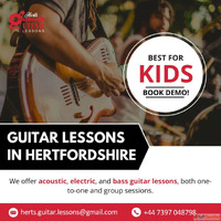 Kids Guitar Lessons in Hertfordshire That Build Confidence