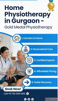 Best Physiotherapy Services at Home in Gurgaon - Book Now