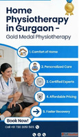 Best Physiotherapy Services at Home in Gurgaon - Book Now