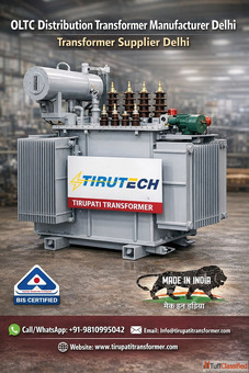 OLTC Distribution Transformer Manufacturer Delhi Transformer Supplier Delhi