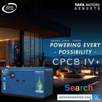 The Power of Trust - Tata Generators for Every Need.