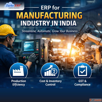 ERP Software for Manufacturing Industry in India