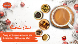 Enjoy Spiced Masala Chai Premix with Namaste Chai