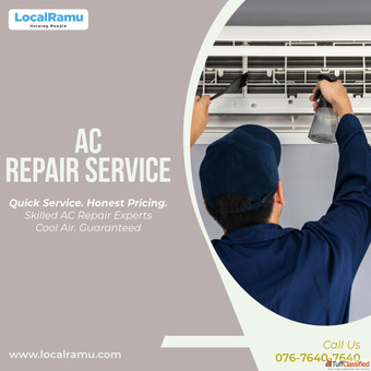 AC Repair Service by LocalRamu with Professional Technicians in Bangalore