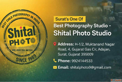 Surat's One Of Best Photography Studio - Shital Photo S...