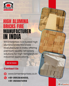 Affordable High Alumina Fire Bricks Supplier in India