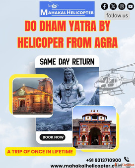 Book Do Dham Heli Yatra Same Day
