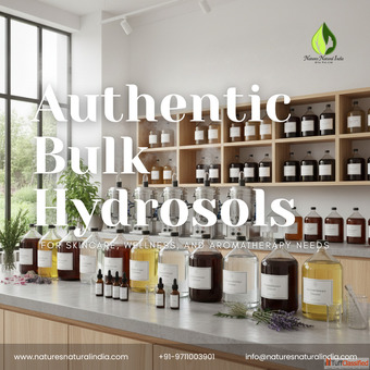 Authentic Bulk Hydrosols for Skincare Wellness and Aromatherapy Needs