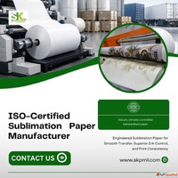 ISO-Certified Sublimation Paper Manufacturers for Global Pri...