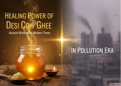 Healing Power of Desi Cow Ghee in Pollution Era Natural Protection for Body and Mind
