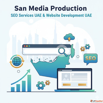 Boost Your Business with San Media Production - SEO Services UAE Website Development UAE