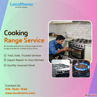 Cooking Range Repair Service by LocalRamu With Professional Technicians in Bangalore