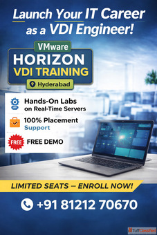 VMware Horizon VDI Training in Hyderabad - Hands-On Labs Placement