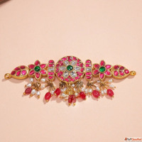 Enhance Your Style with Padmam Silver Bajuband