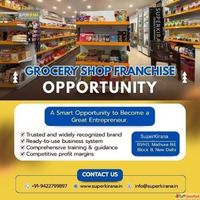 Grocery Shop Franchise for Sale - Complete Setup Brand Suppo...