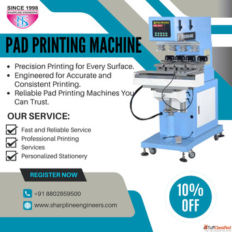 Pad Printing Machine Sharpline Engineers