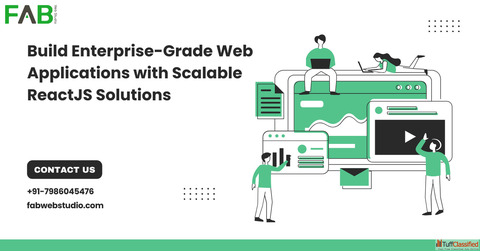 Enterprise-Grade ReactJS Development Services for Scalable Web Applications