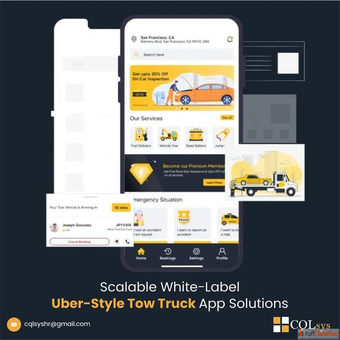 Scalable White-Label Uber-Style Tow Truck App Solutions