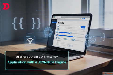 Dynamic Offline Survey App with JSON Rule Engine