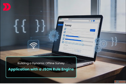 Dynamic Offline Survey App with JSON Rule Engine