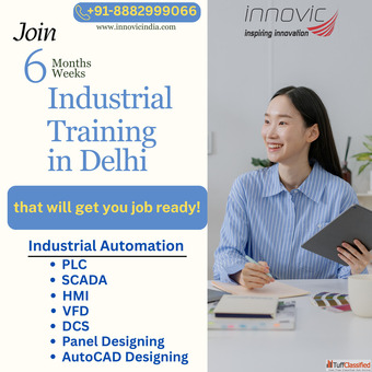 Enroll in Best 6 months Industrial Training in Delhi NCR with 100 job certification.