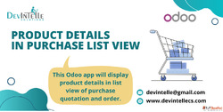 Product Details Purchase List View in Odoo