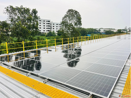 Industrial Solar Rooftop System India - Bharat Charge