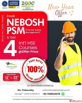 NEBOSH PSM Course in Bengaluru