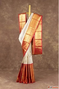 Elegant Hindu Marriage Saree Mavuri's for Brides