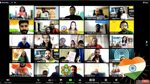 Virtual Holi Party For Office