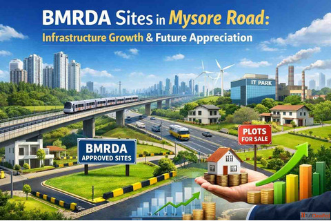 BMRDA Sites in Mysore Road