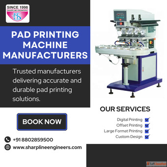 Pad Printing Machine Manufacturers Sharpline Engineers