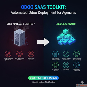 Odoo SaaS Toolkit for Automated Odoo Deployment by Ksolves