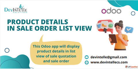 Product Details Sale List View in Odoo
