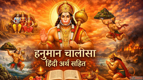 Hanuman Chalisa Hindi Arth Sahit हनमन चलस हद अरथ सहत