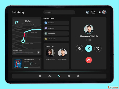 Modern Car Dashboard Design - Drive with Innovation