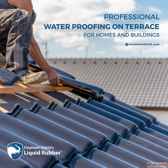 Professional Water Proofing on Terrace for Homes and Buildings