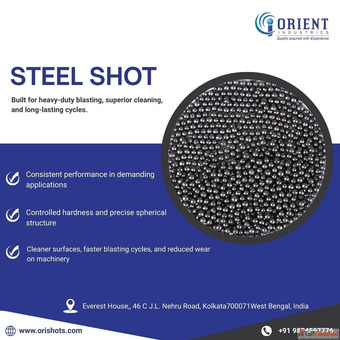 Buy Steel Shot for Precision Surface Finishing Orient Industries