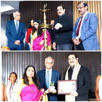 Sandeep Marwah Inaugurates and Receives Honour at Odisha Int...