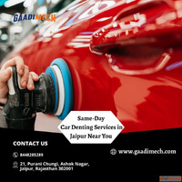 Same-Day Car Denting Services in Jaipur Near You