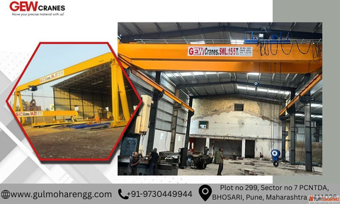 High Capacity EOT Cranes Manufacturer in Pune - GEW CRANES
