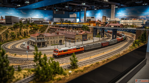 Professional Model Train Dioramas for Exhibitions and Museums