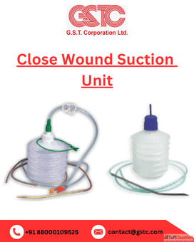 Closed Wound Suction Unit Manufactured by GSTC India