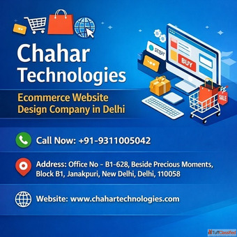 Affordable Ecommerce Website Design Company in Delhi - Chahar Technologies