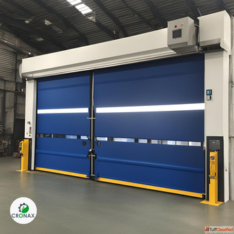 High Speed Roll Up Door Manufacturer Starting Price 80000 - Cronax Industries