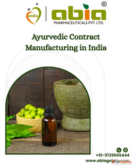 Ayurvedic Contract Manufacturing in India