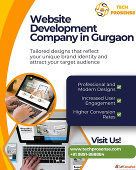 Professional Website Development Company in Gurgaon - TechProsense