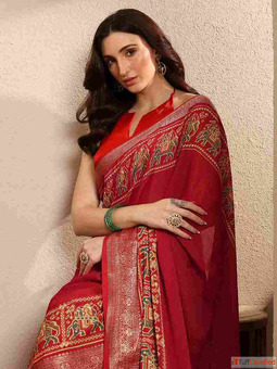 Shop Cotton Saree Online at Libas